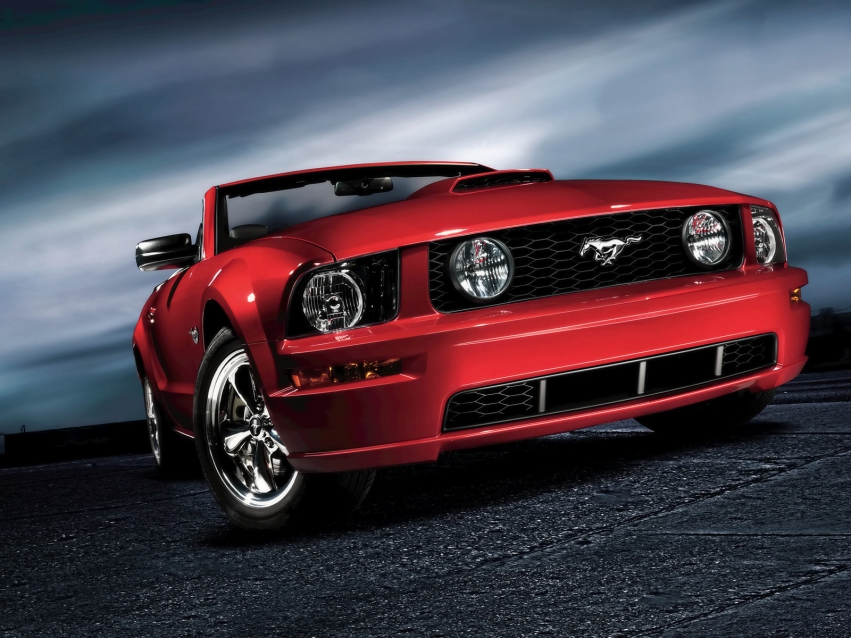 Авто обои Ford Ford Mustang 2009