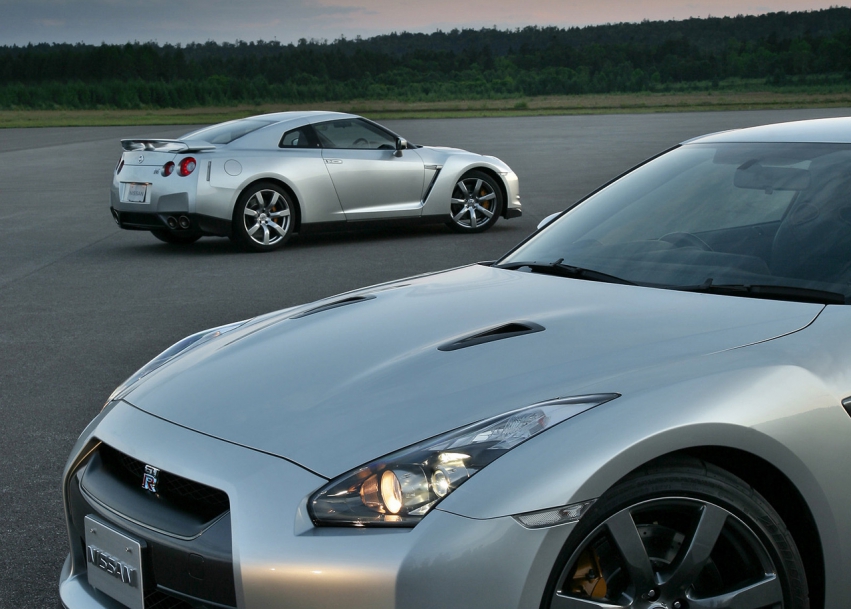 Авто обои Nissan Nissan GT-R 2008