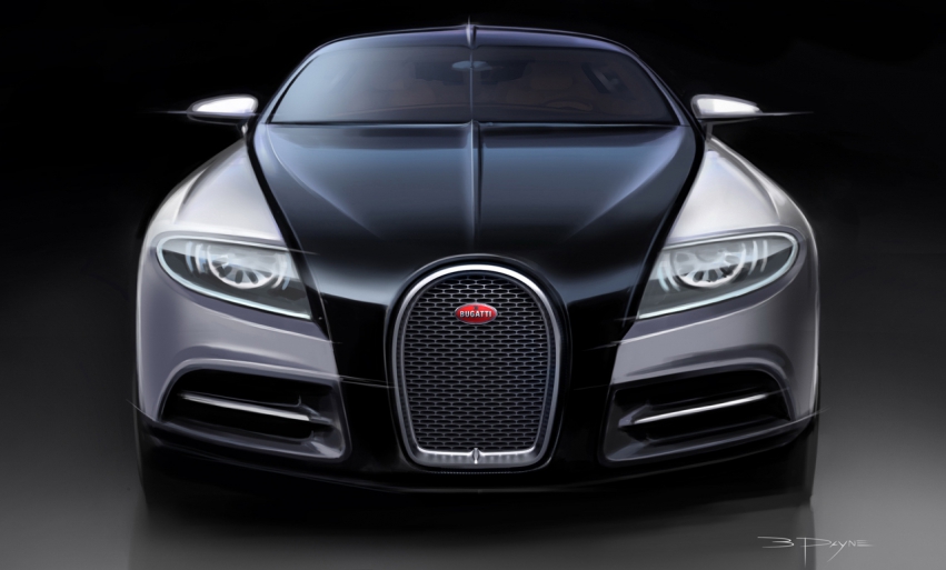 Авто обои Bugatti 16C Galibier concept