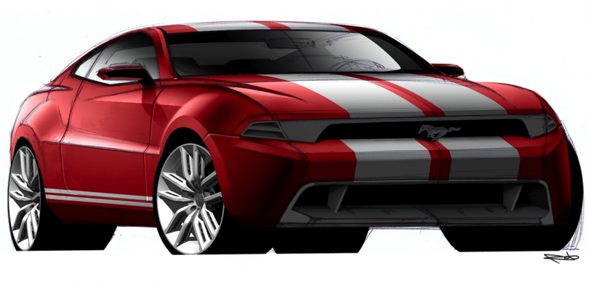 Авто обои Ford Ford Shelby GT500 2010