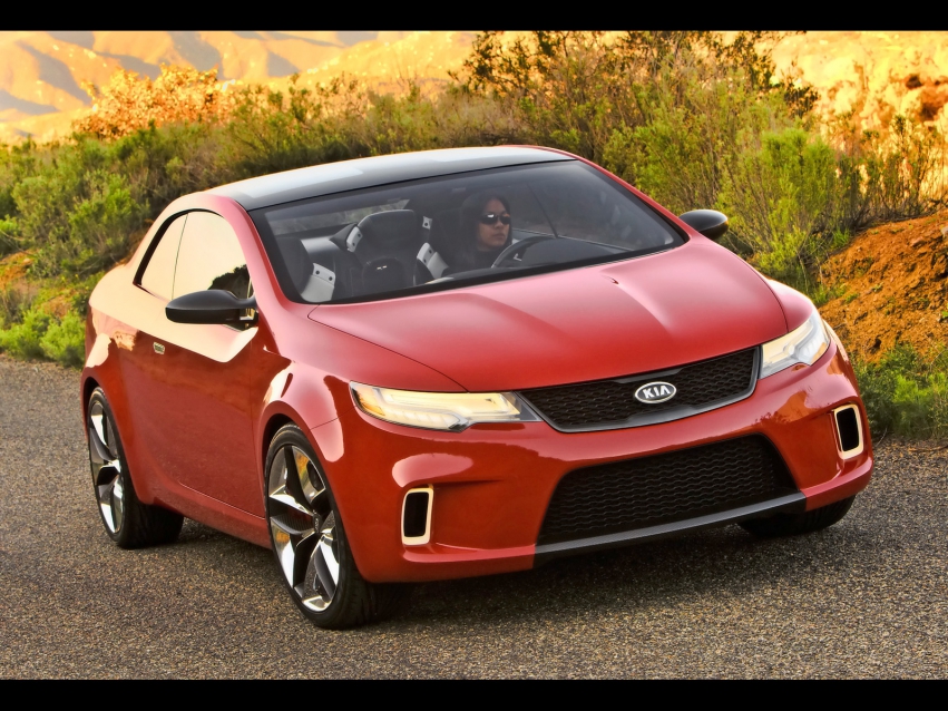 Авто обои Kia 2008 Kia Koup Concept