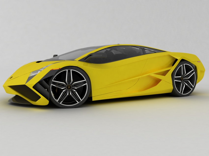 Авто обои Lamborghini Concept 2009