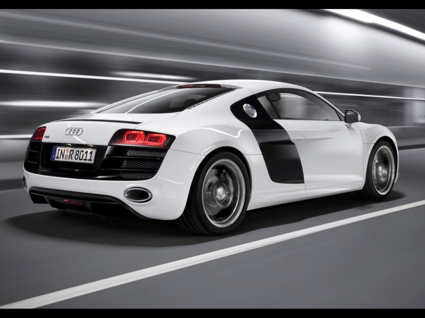 Авто обои Audi 2009 Audi R8 5.2 FSI quattro