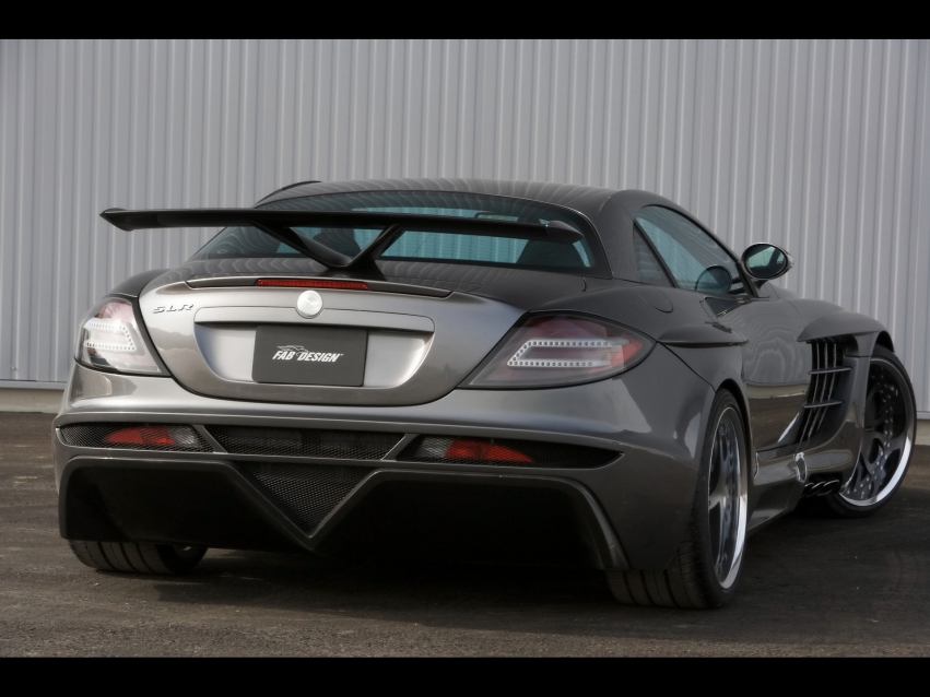 Авто обои Mercedes-Benz FAB Design SLR Desire