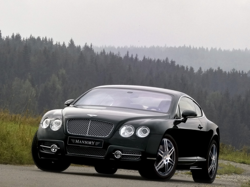 Авто обои Bentley 2008 Mansory Bentley Continental GT & GTC