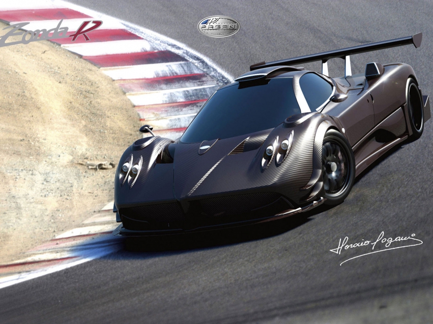 Авто обои Pagani 2008 Pagani Zonda R