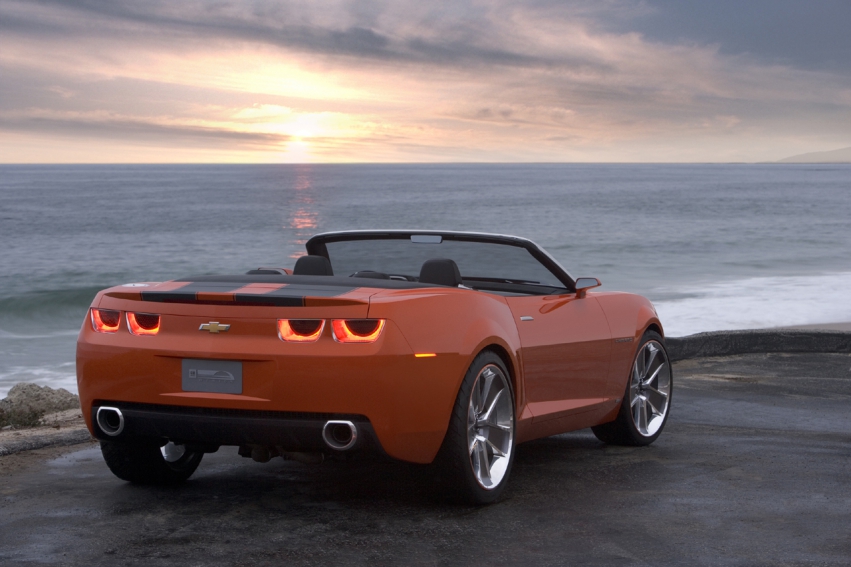 Авто обои Chevrolet Camaro Convertible Concept