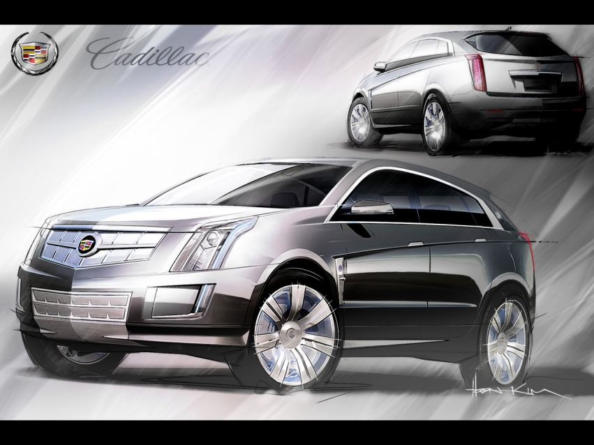 Авто обои Cadillac 2008 Cadillac Provoq Concept