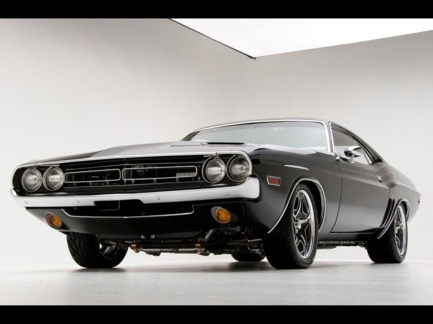 Авто обои Dodge 1971 Dodge Challenger R/T Muscle Car By Modern Muscle