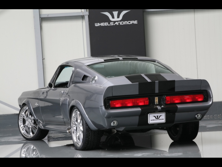 Авто обои Ford Wheelsandmore Mustang Shelby GT500 Eleanor 2009