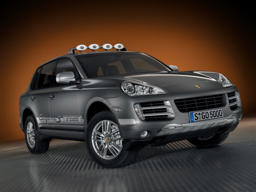 Авто обои Porsche Porsche Cayenne S Transsyberia 2009