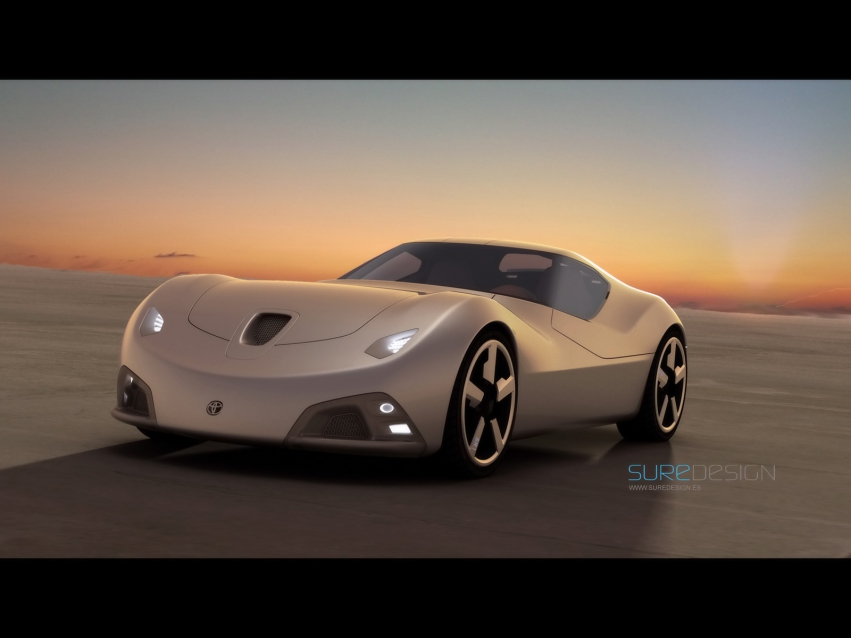 Авто обои Toyota 2007 Toyota 2000 SR Concept by SURE Design