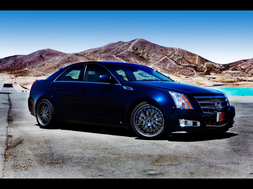 Авто обои Cadillac D3 Cadillac CTS Track 2008