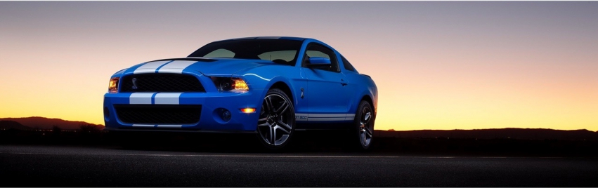 Авто обои Ford Ford Shelby GT500 Mustang 2010