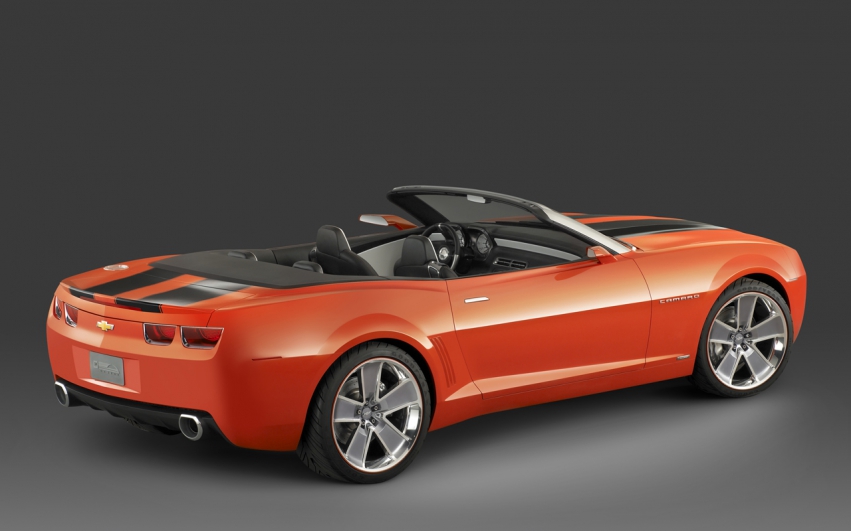 Авто обои Chevrolet Camaro Convertible Concept