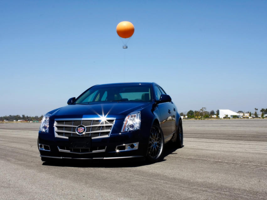 Авто обои Cadillac D3 Cadillac CTS Track 2008