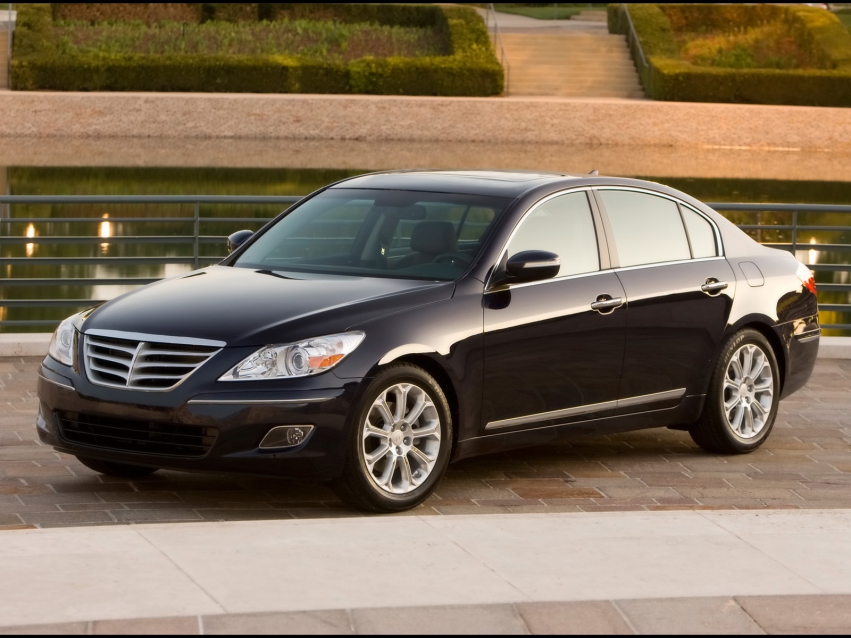 Авто обои Hyundai 2009 Hyundai Genesis Sedan