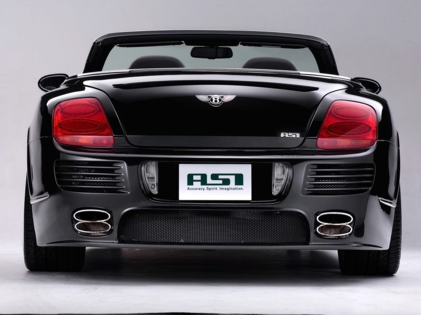 Авто обои Bentley ASI Bentley Continental GTC 2009