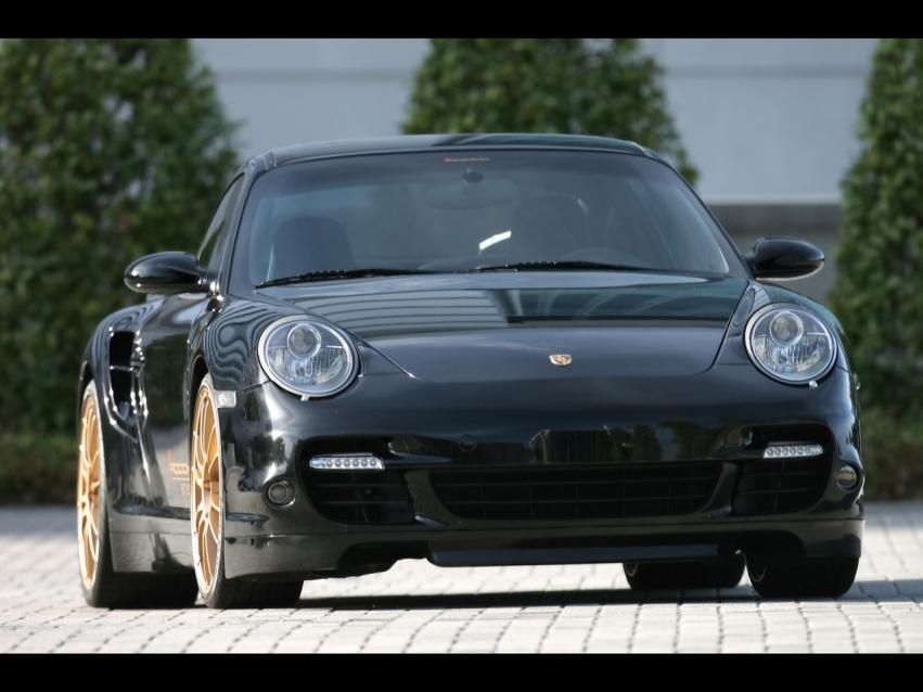 Авто обои Porsche Roock Porsche 911 Turbo RST 600 LM 2009