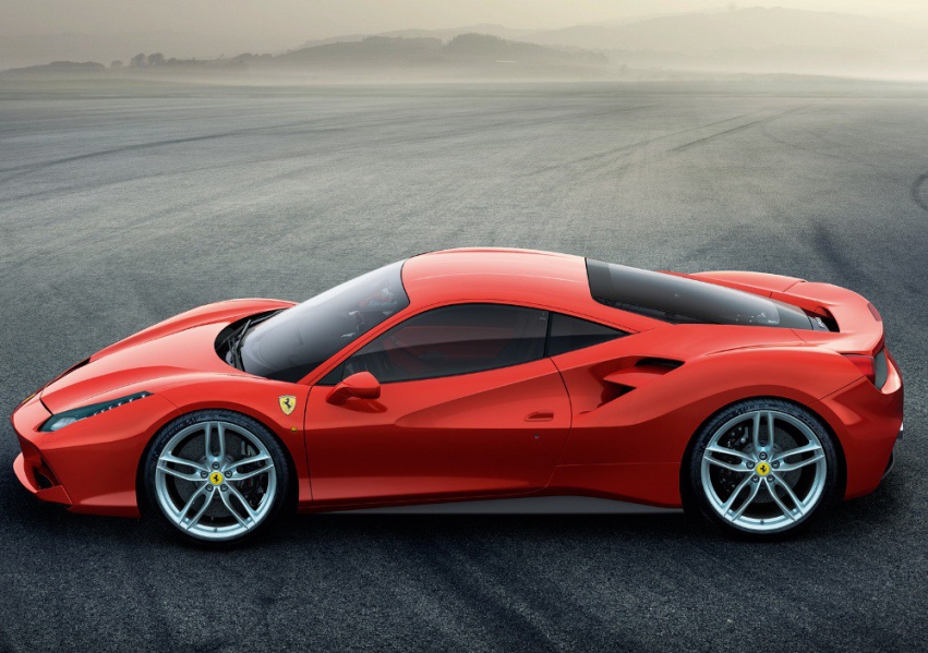 Авто обои Ferrari 488 GTB Italia