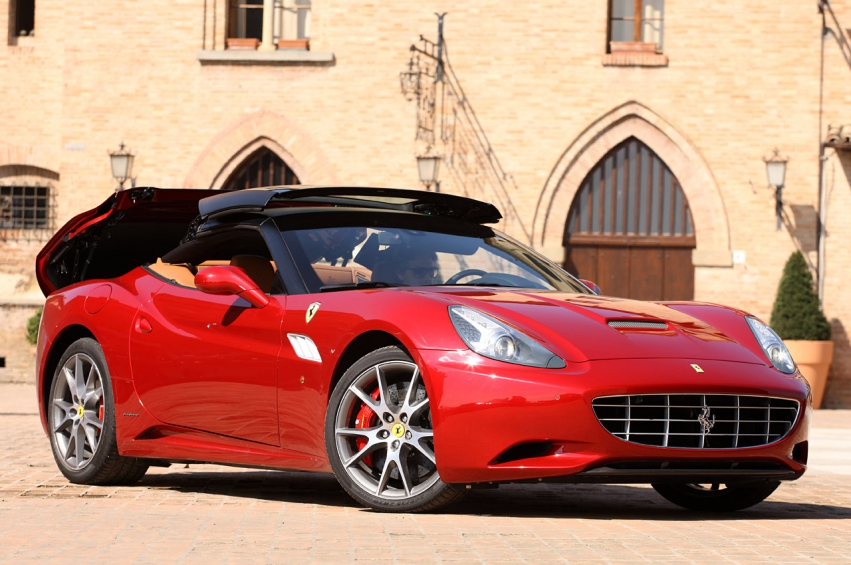 Авто обои Ferrari California 2013