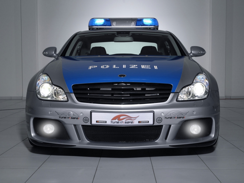 Авто обои Mercedes-Benz Brabus Rocket Polizei (C219)