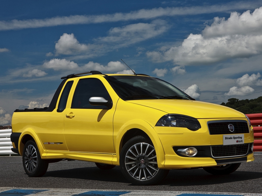 Авто обои Fiat Strada Pickup  2011