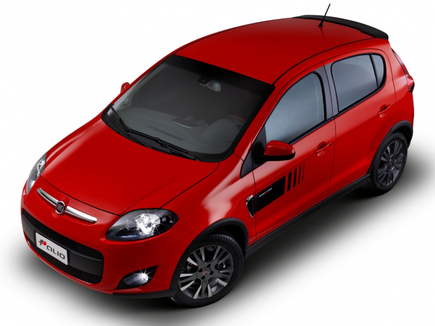 Авто обои Fiat Palio Hatchback 2011 