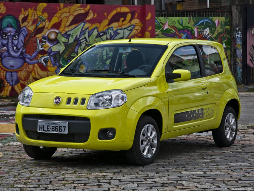 Авто обои Fiat Uno Hatchback 2011