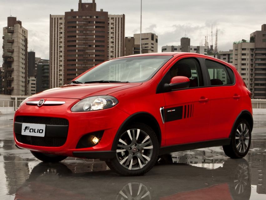 Авто обои Fiat Palio Hatchback 2011 