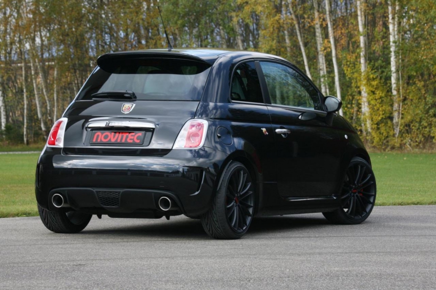 Авто обои Fiat NOVITEC Abarth 500