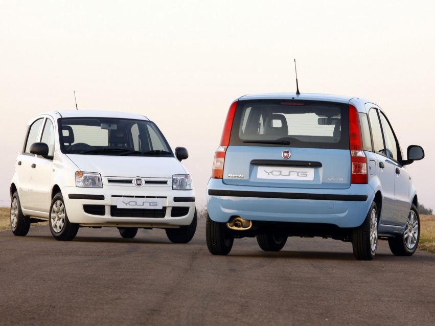 Авто обои Fiat Panda Hatchback 2011