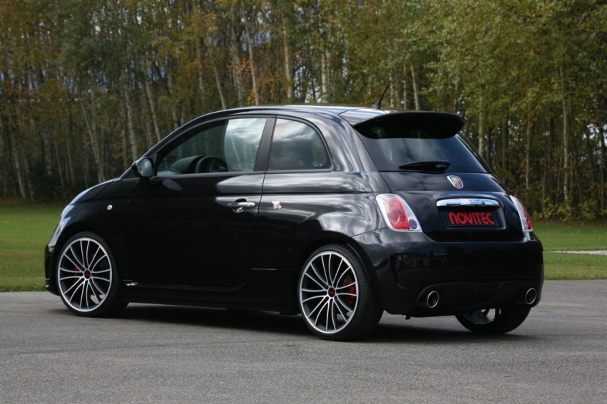 Авто обои Fiat NOVITEC Abarth 500