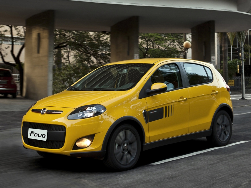 Авто обои Fiat Palio Hatchback 2011 