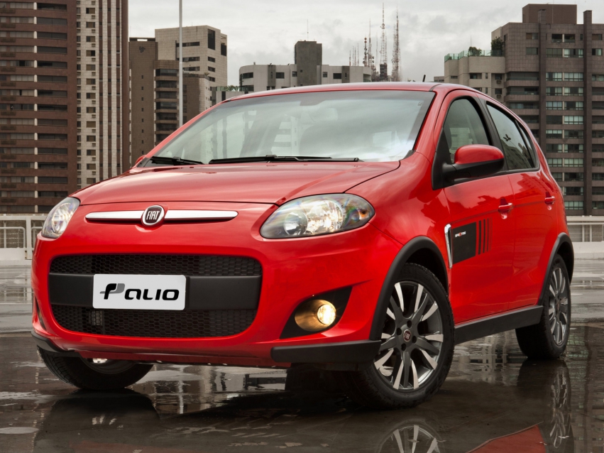 Авто обои Fiat Palio Hatchback 2011 