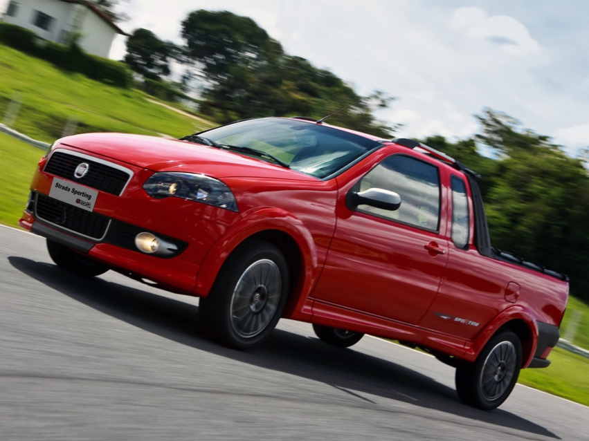 Авто обои Fiat Strada Pickup  2011