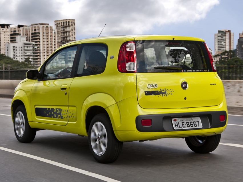 Авто обои Fiat Uno Hatchback 2011