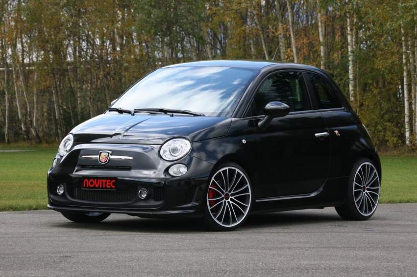 Авто обои Fiat NOVITEC Abarth 500