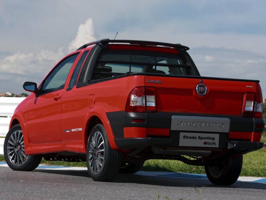 Авто обои Fiat Strada Pickup  2011