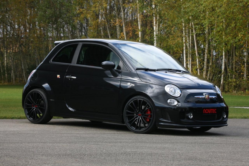 Авто обои Fiat NOVITEC Abarth 500