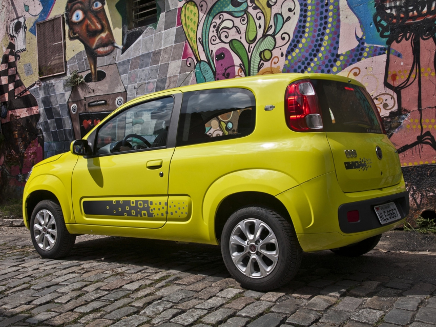 Авто обои Fiat Uno Hatchback 2011