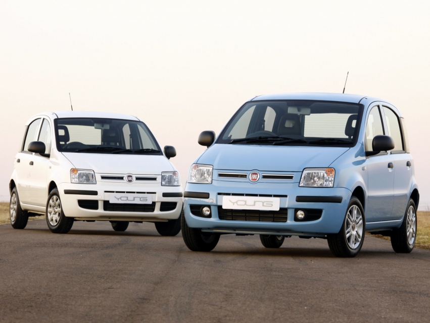 Авто обои Fiat Panda Hatchback 2011