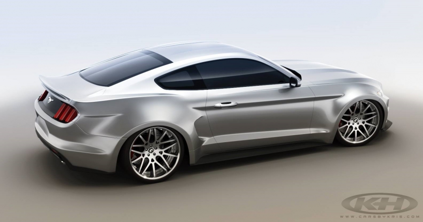 Авто обои Ford Mustang 2015 Forgiato and KH kit