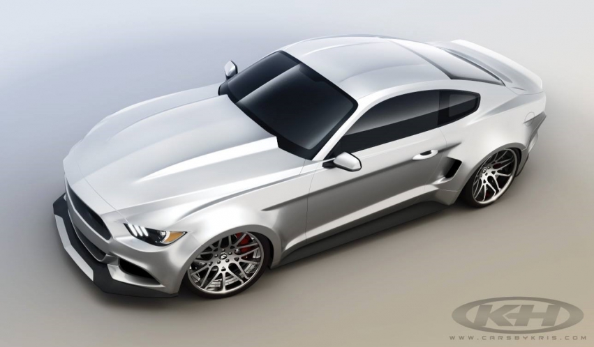 Авто обои Ford Mustang 2015 Forgiato and KH kit