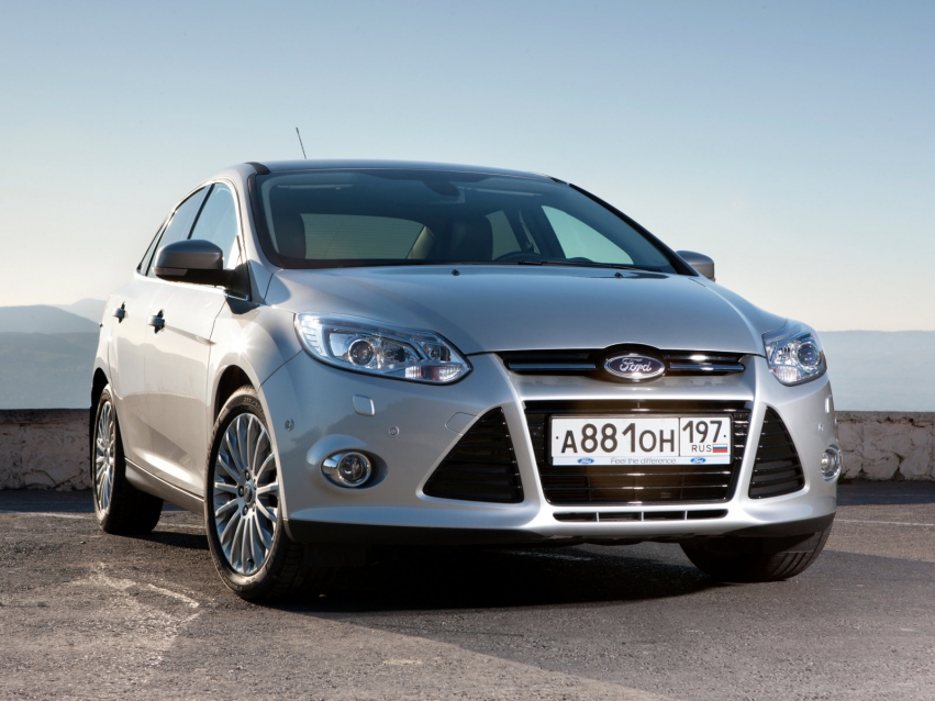 Авто обои Ford Focus Sedan 2010