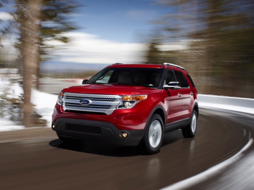 Авто обои Ford Explorer SUV 2010 