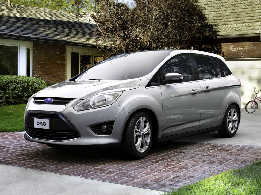 Авто обои Ford C-MAX Minivan 2010