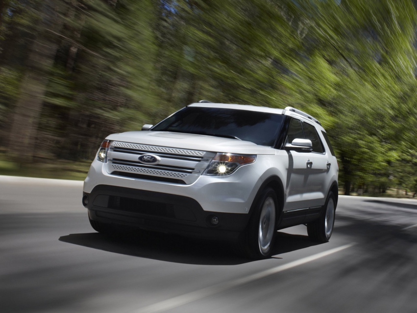 Авто обои Ford Explorer SUV 2010 