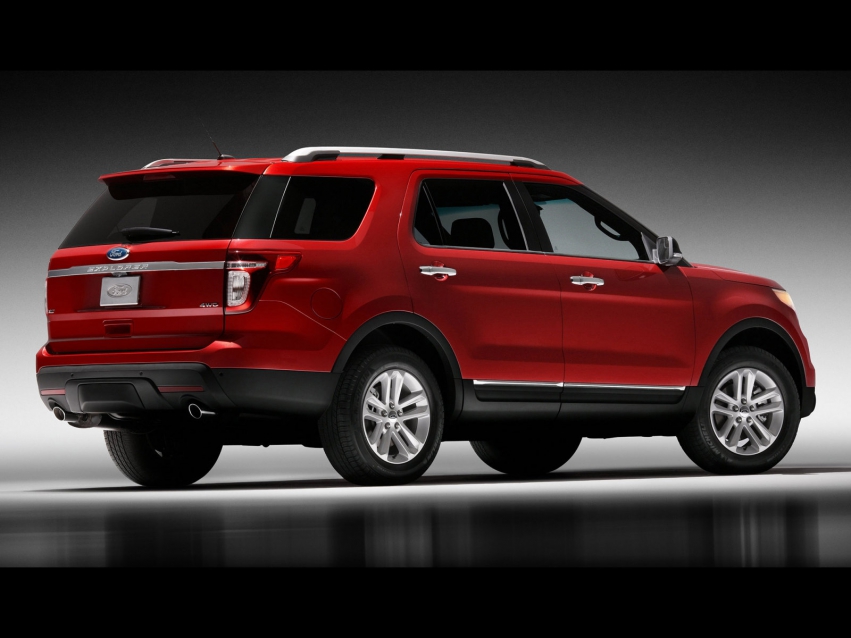 Авто обои Ford Explorer SUV 2010 