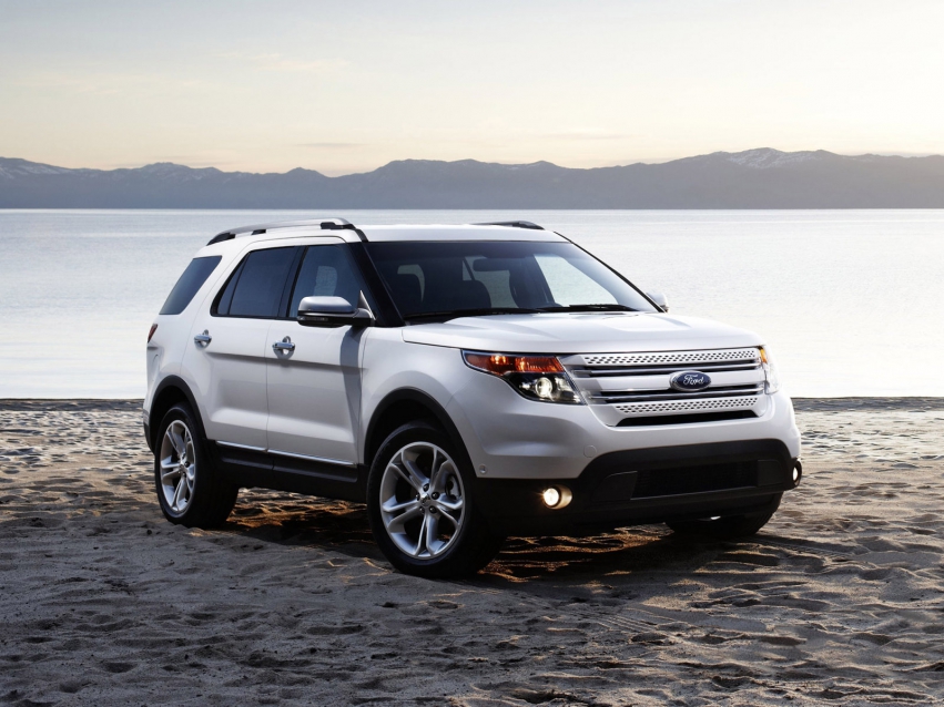 Авто обои Ford Explorer SUV 2010 